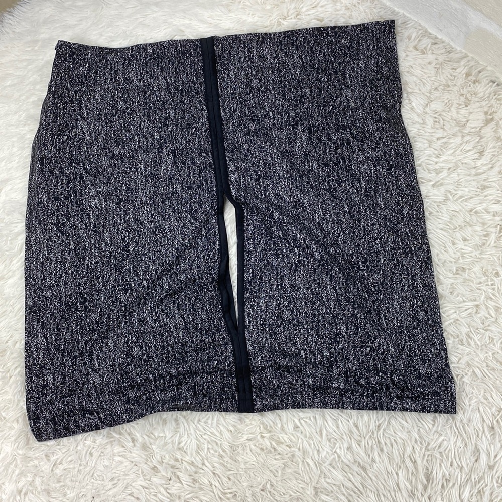 Lululemon Vinyasa Wrap Running Luon Suited Jacquard Black White Black